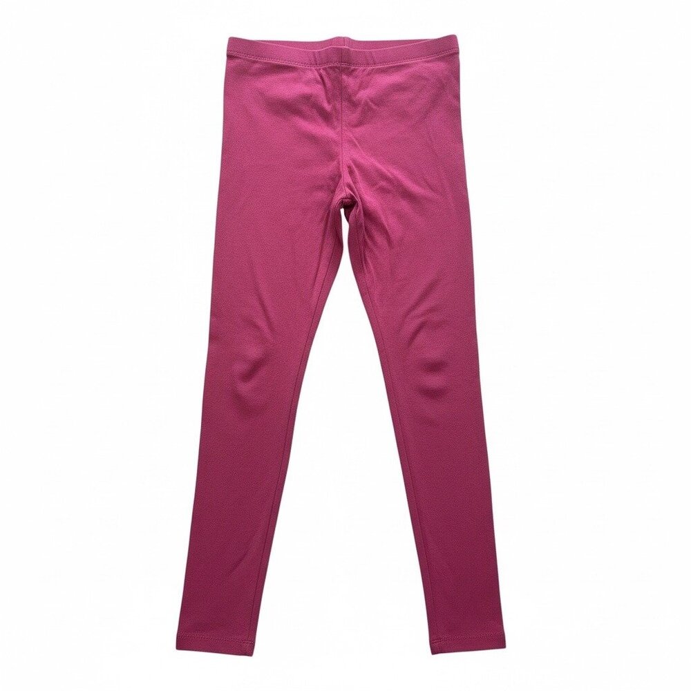 Wonder Nation Girls Pink Leggings Size L 10-12 NWT Cotton Stretch